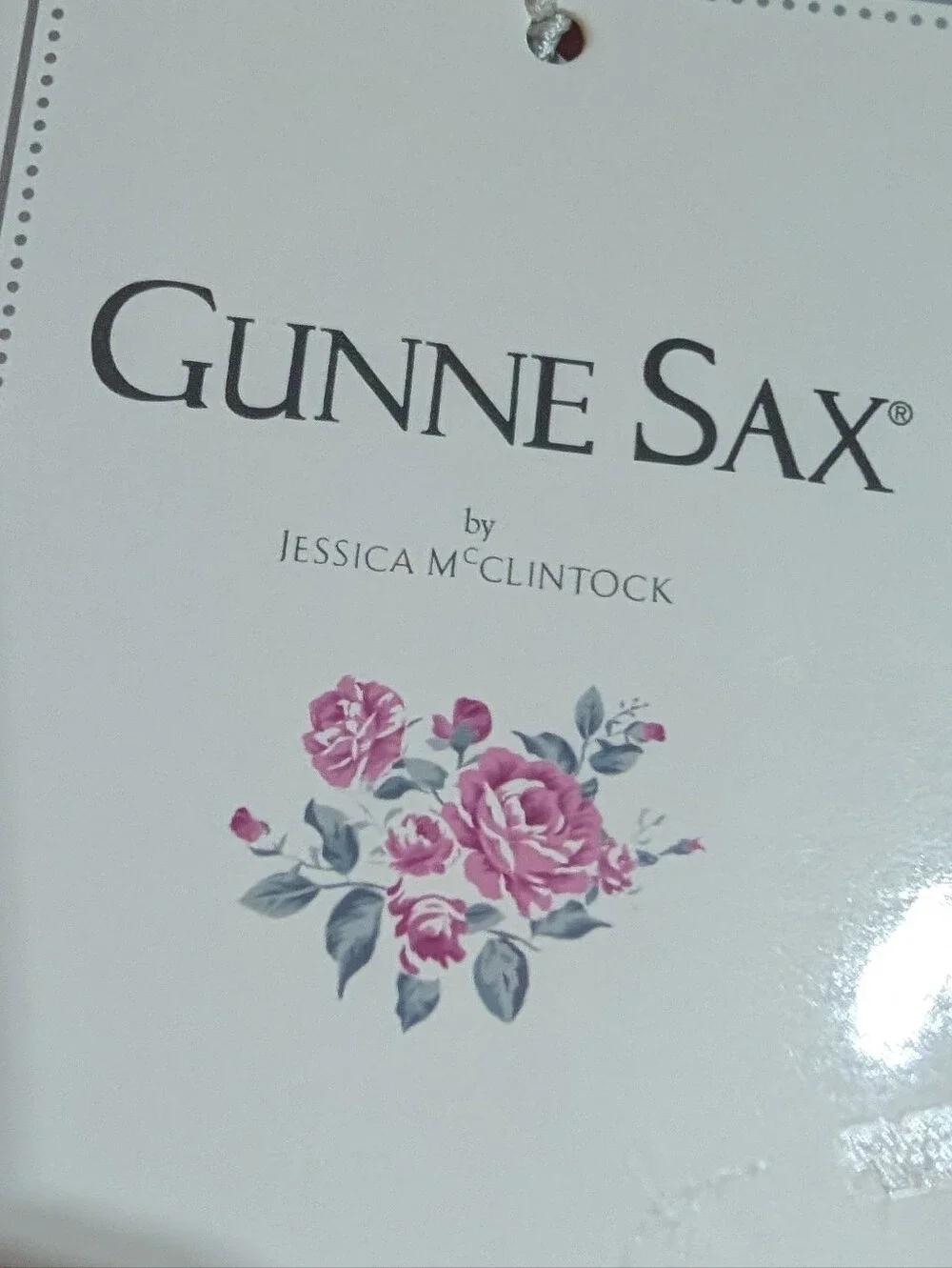 Gunne Sax Jessica McClintock Floral Cottagecore Pink Patchwork Quilt Twin Colleg